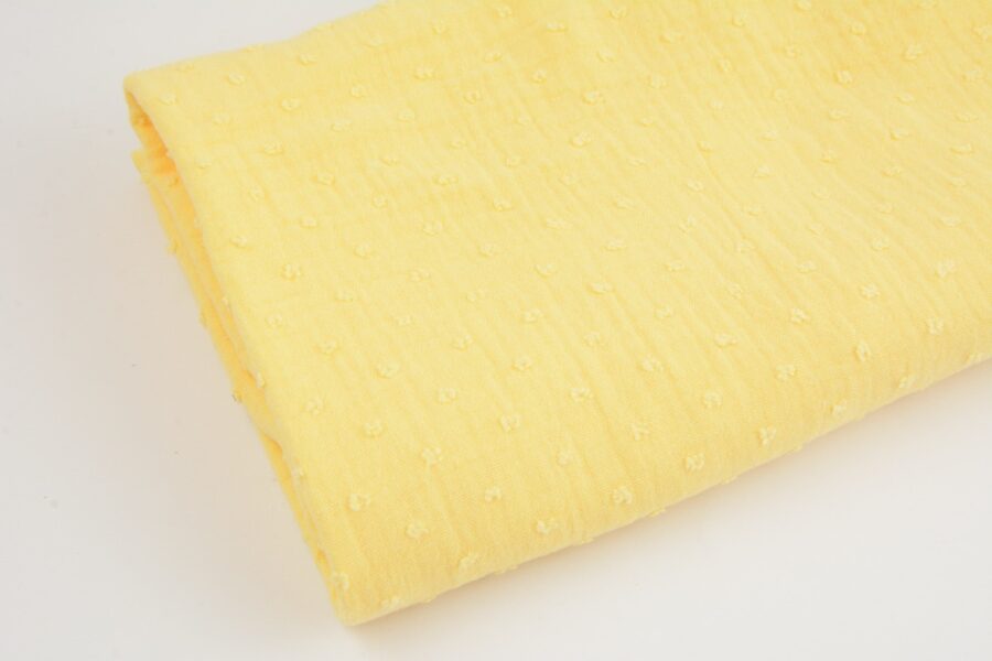 Muslins ar mezgliņiem "SOFT YELLOW"