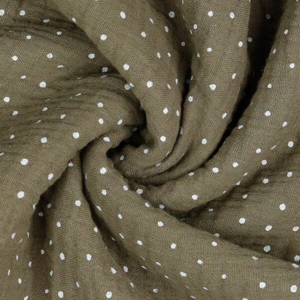 Muslins ar pumpiņām “Taupe”